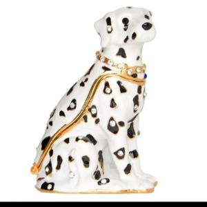 BRAND NEW DALMATIAN TRINKET BOX